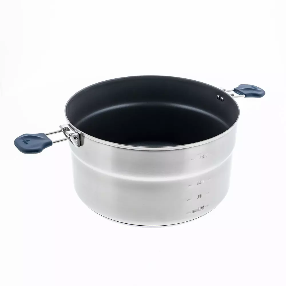 DECATHLON Outdoor Tableware 3 5 Persons Stainless Steel