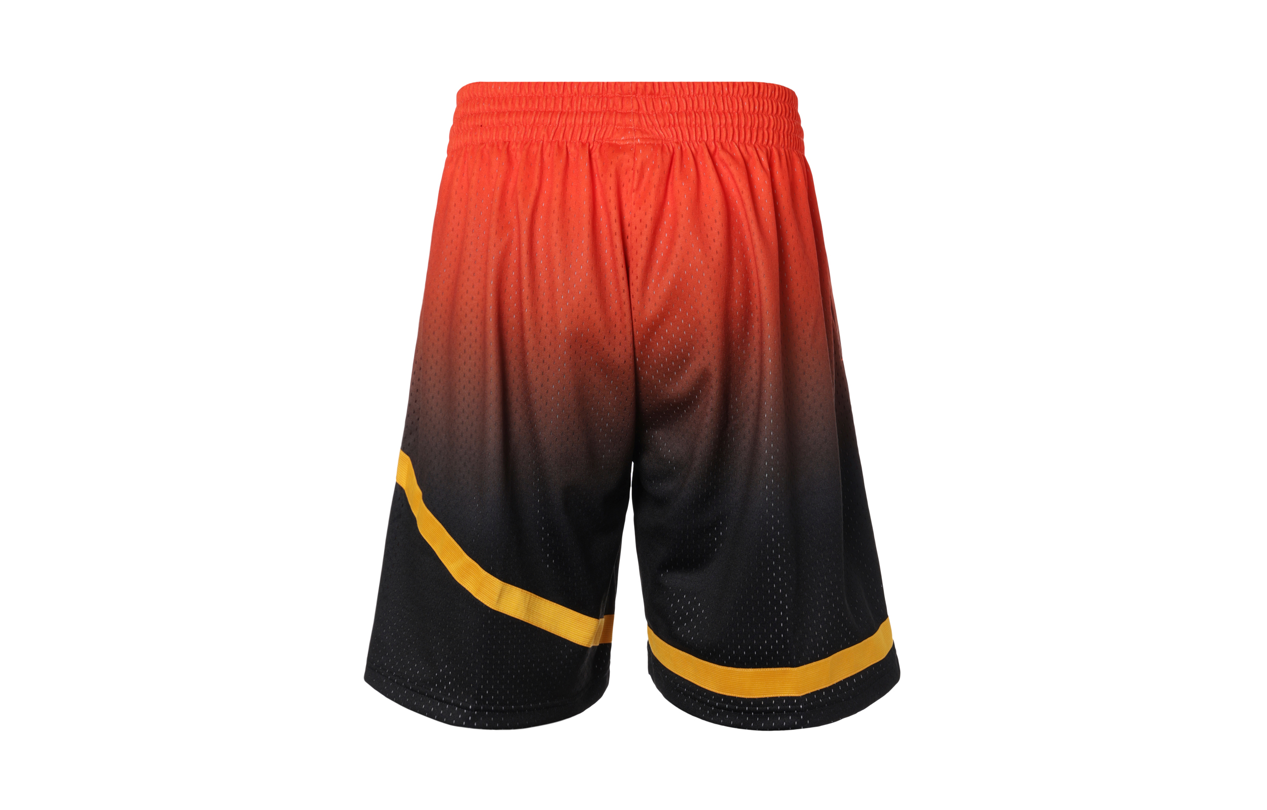 Mitchell Ness Basketball Shorts Men’s Orange Black