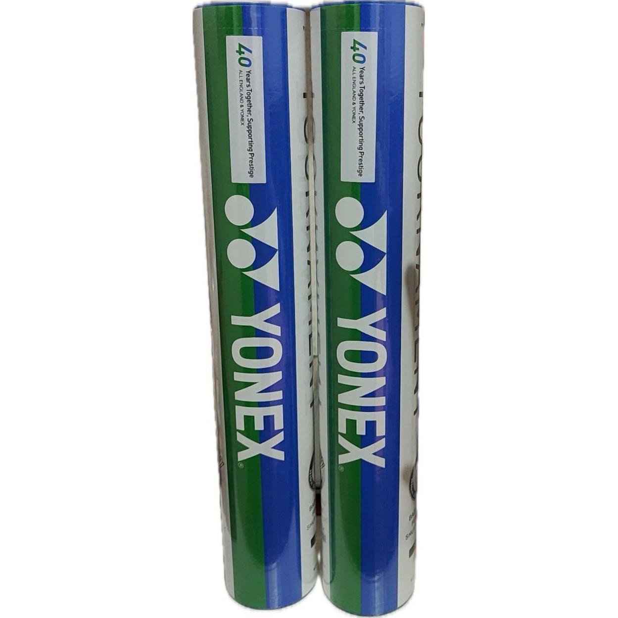 YONEX Goose Feather Shuttlecock 12 Pack Goose Feather All Round Goose Feather Shuttlecocks