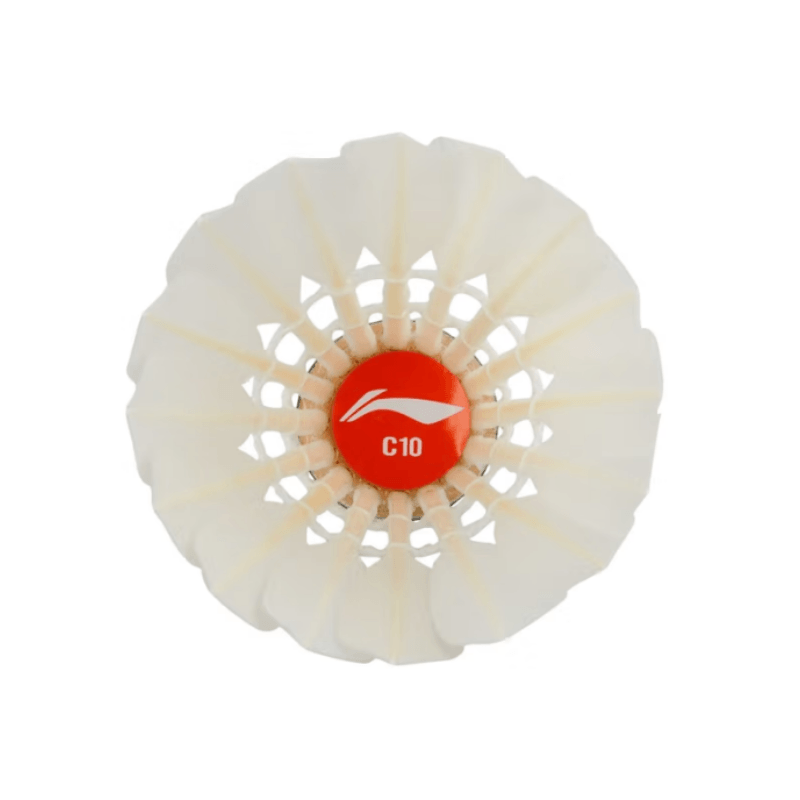 Li Ning AYQR026 Duck Feather Shuttlecock 12 Pack CiGu Duck Feather Training Shuttlecocks