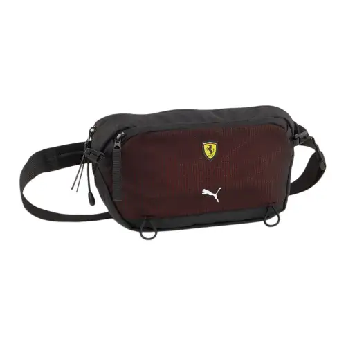 PUMA Polyester Fanny Pack Unisex Black & Red