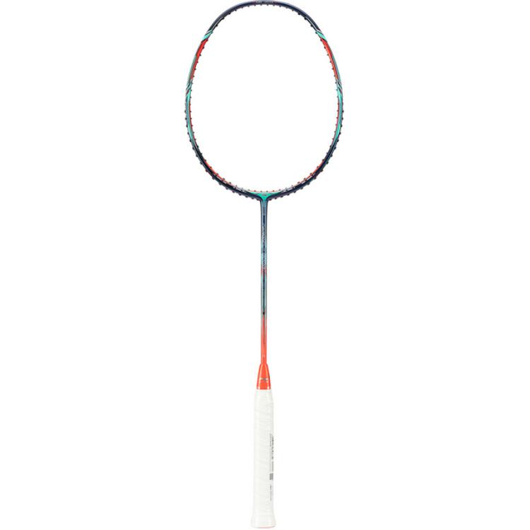 Li Ning Wind Powered 9000C Badminton Rackets Control Type All around Defense Professional 4U Dawn Blue