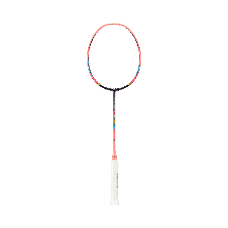 Li Ning Storm WS74 Full Carbon Badminton Rackets Professional 6U/G6 Peach Rouge Pink