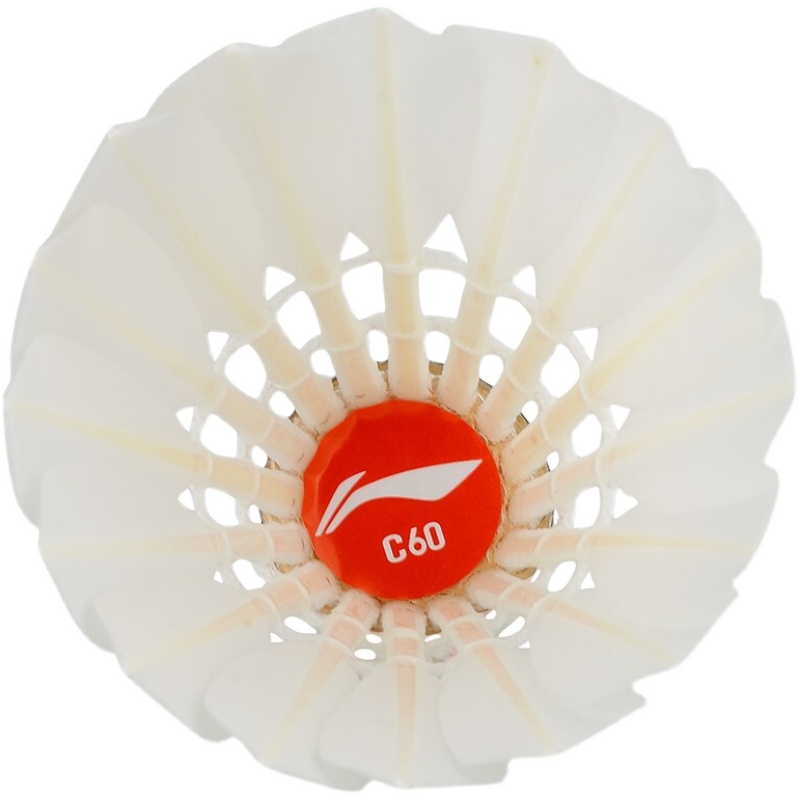 Li Ning C50 Duck Feather Shuttlecock 12 Pack CiGu Duck Feather Everyday Shuttlecocks