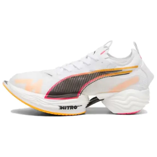 PUMA Fast-R Nitro Elite 2 Running Shoes Men Low-Top White Yellow