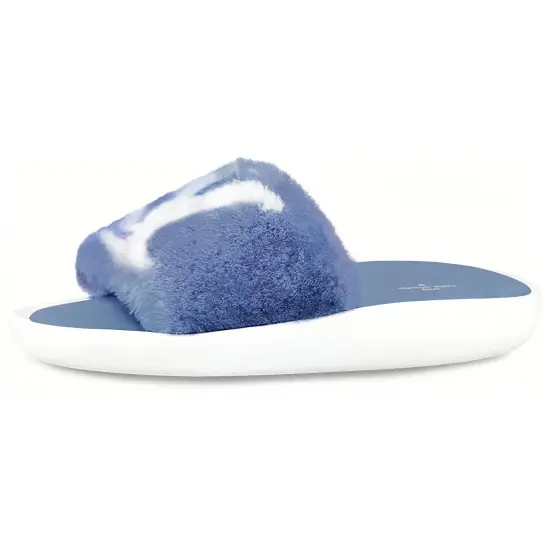 LOUIS VUITTON Sunbath Slide Slippers Women's Blue