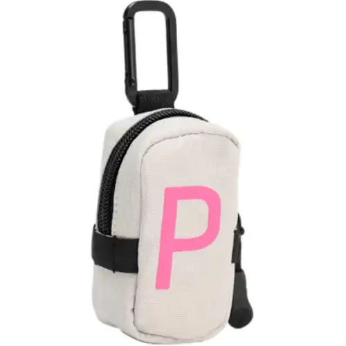 PUMA Polyester Ball Bag Travel Organizers Regular Unisex Gray & Garnet Red