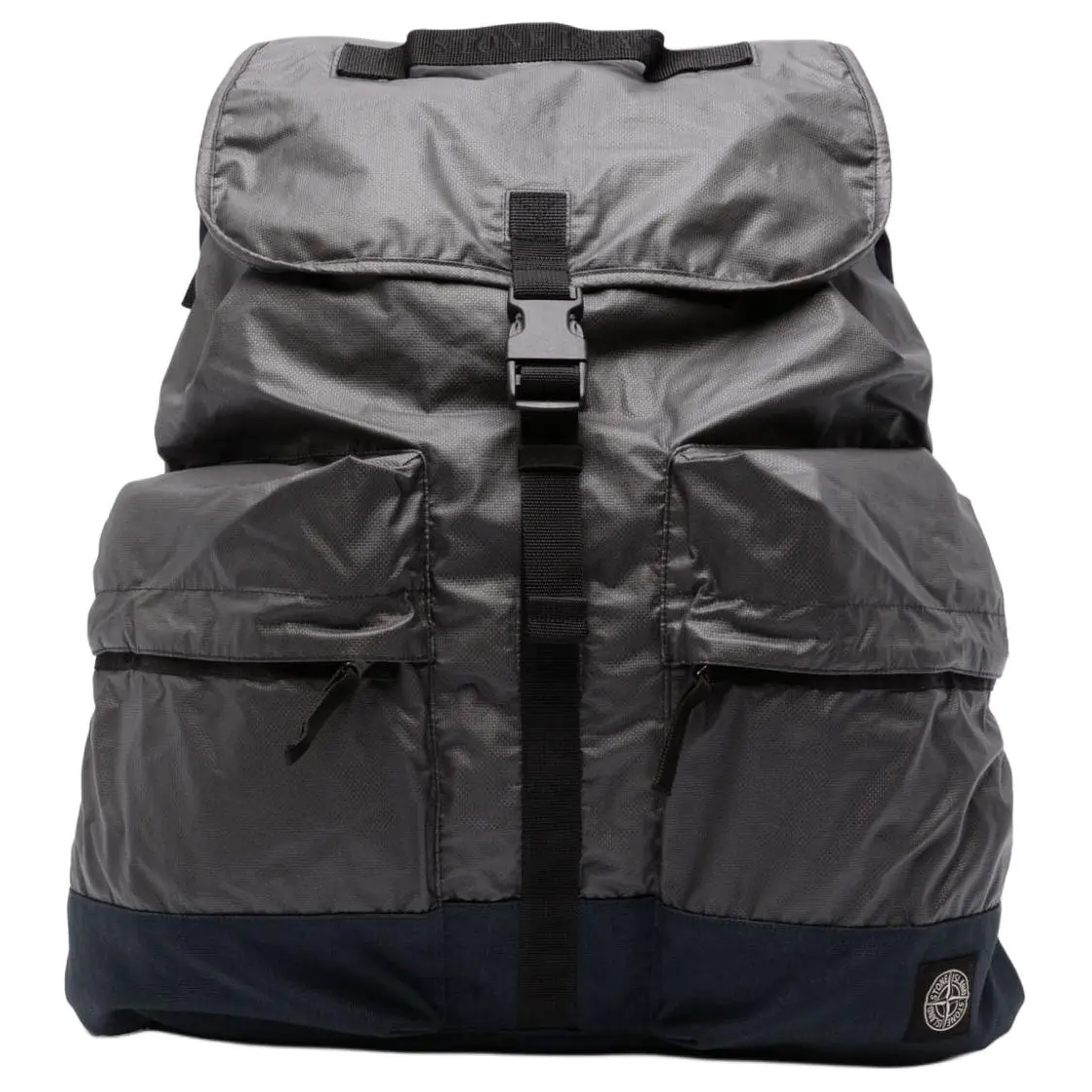 STONE ISLAND Pu Backpack Men's Gray