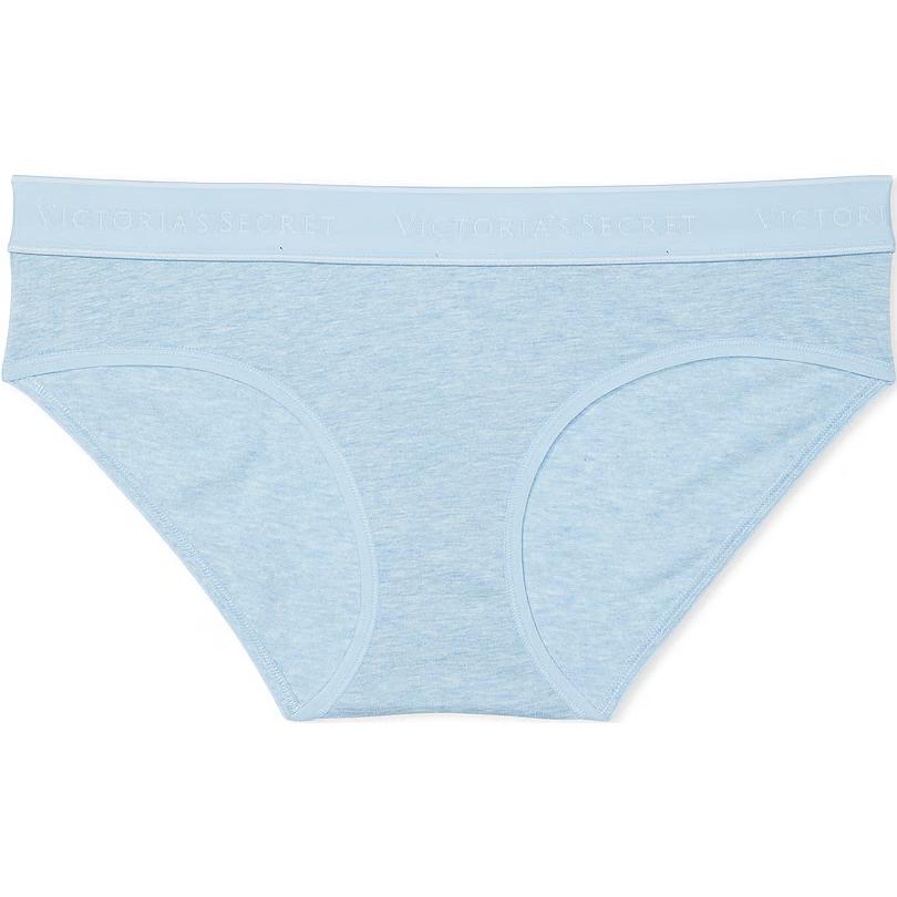 Женские трусы Victoria's Secret Cotton Logo (голубые)