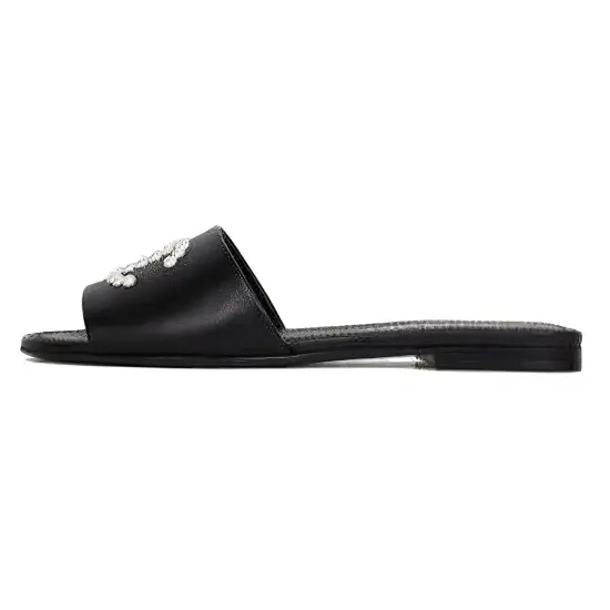 CHANEL Slide Slippers Women's Black