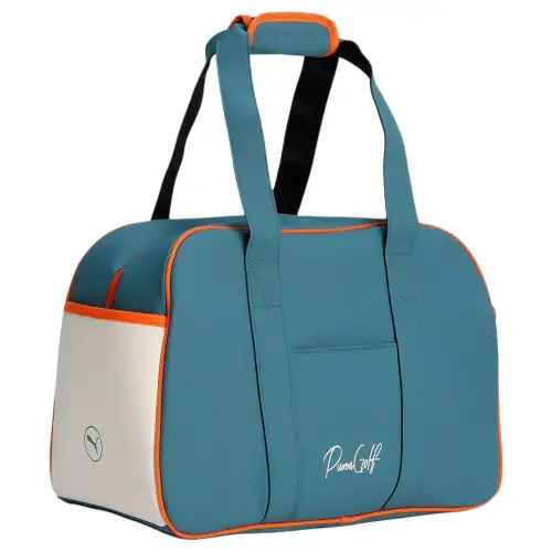 PUMA Synthetic Leather Handbag Unisex Blue