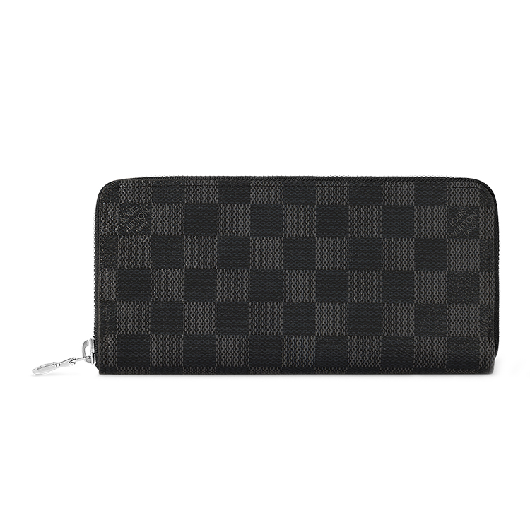 Мужской кошелек Louis Vuitton Zippy (серый)