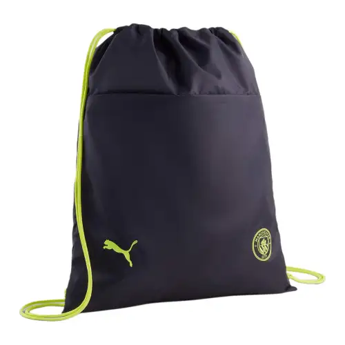 PUMA Polyester Gym Bag Backpack Regular Unisex New Marine Blue & Yellow