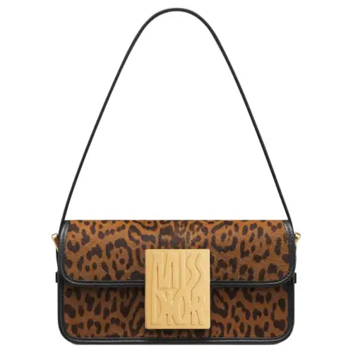 DIOR Miss Dior Ponyhair Handbag, Shoulder Bag Women's Brown