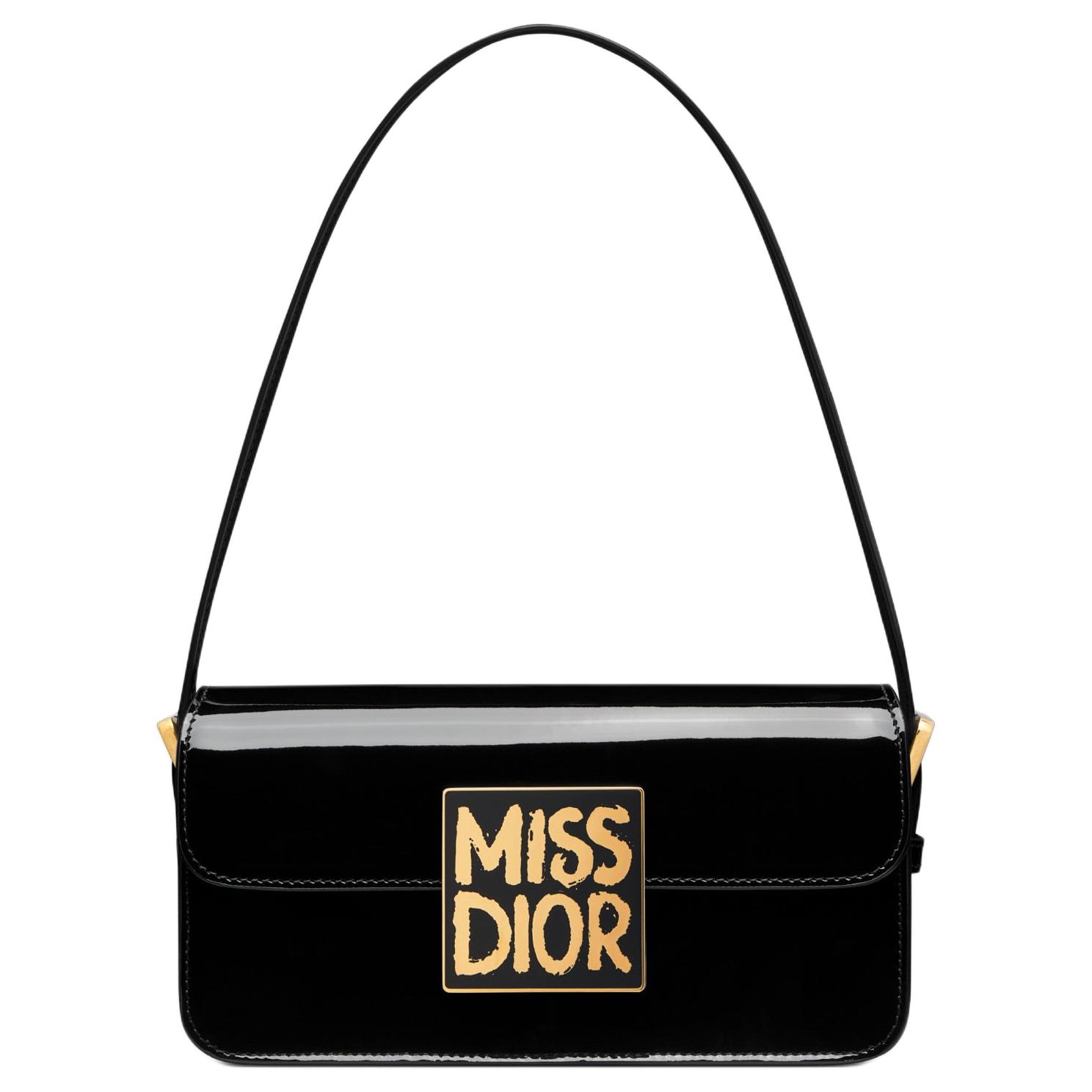 Женская сумка Dior Miss Dior (черная)