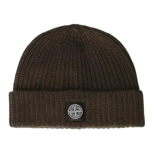 STONE ISLAND Logo-Patch Beanie