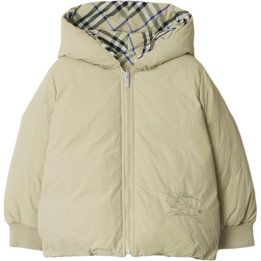 Детская куртка Burberry SS24 (бежевый) — фото 3