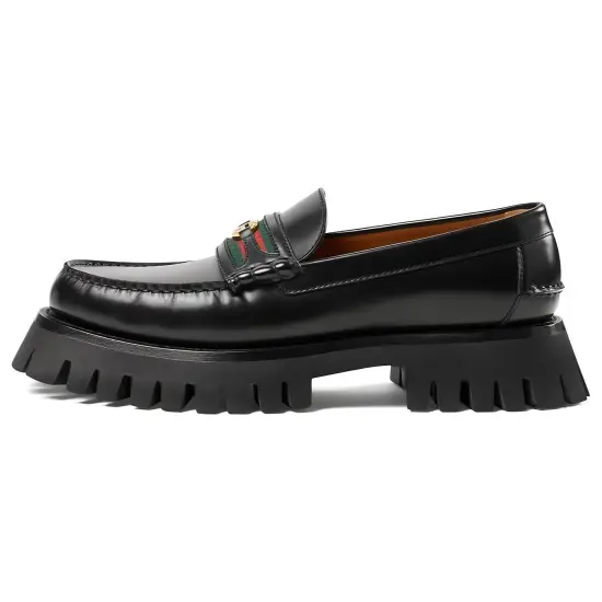 GUCCI Men's Casual Shoes Men Low-Top Black