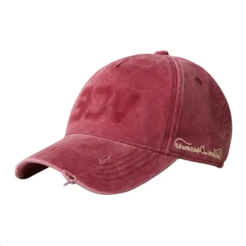 Golden Goose Distressed-effect Cotton Baseball Cap