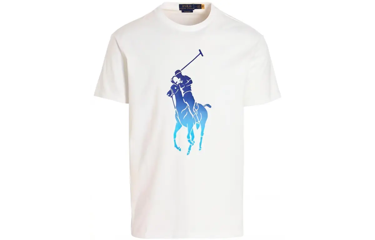 【Previous Season】Polo Pony-print cotton T-shirt
