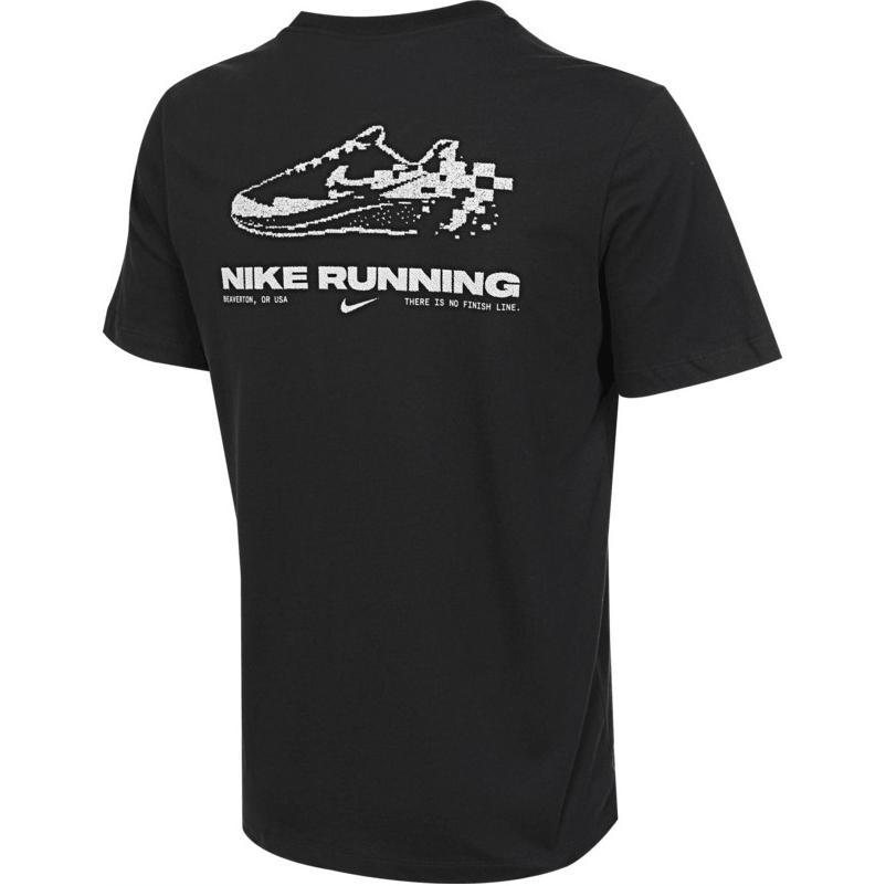 Nike Dri FIT Running T Shirt Men’s Black