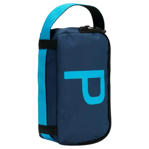 PUMA Polyester Handbag Unisex Marine Blue & Aqua Blue