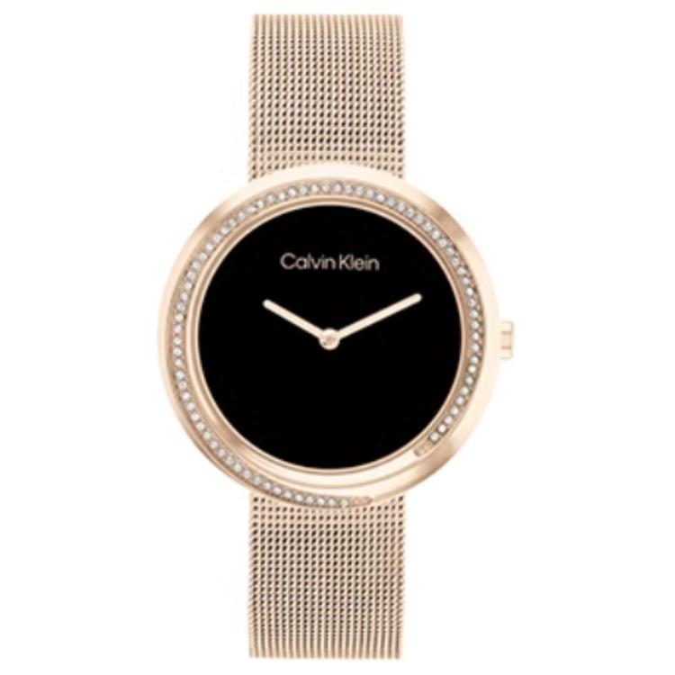 Женские часы CALVIN KLEIN Quartz Watch 34mm (черные)