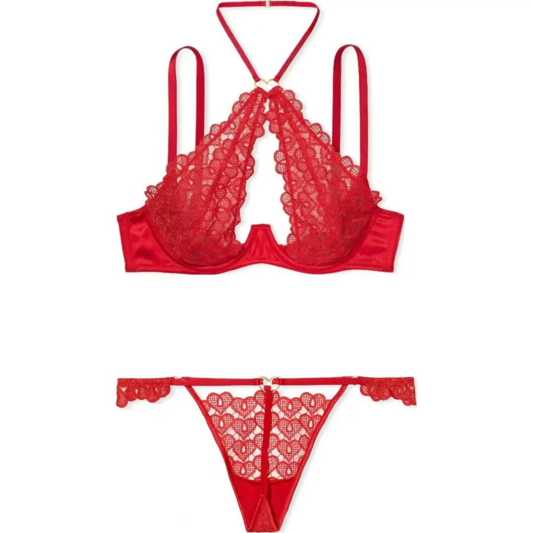 Victoria's Secret Underwear Set Women's Red