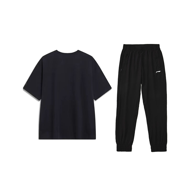 Li Ning Weekend Youth Casual Sportswear Unisex Black