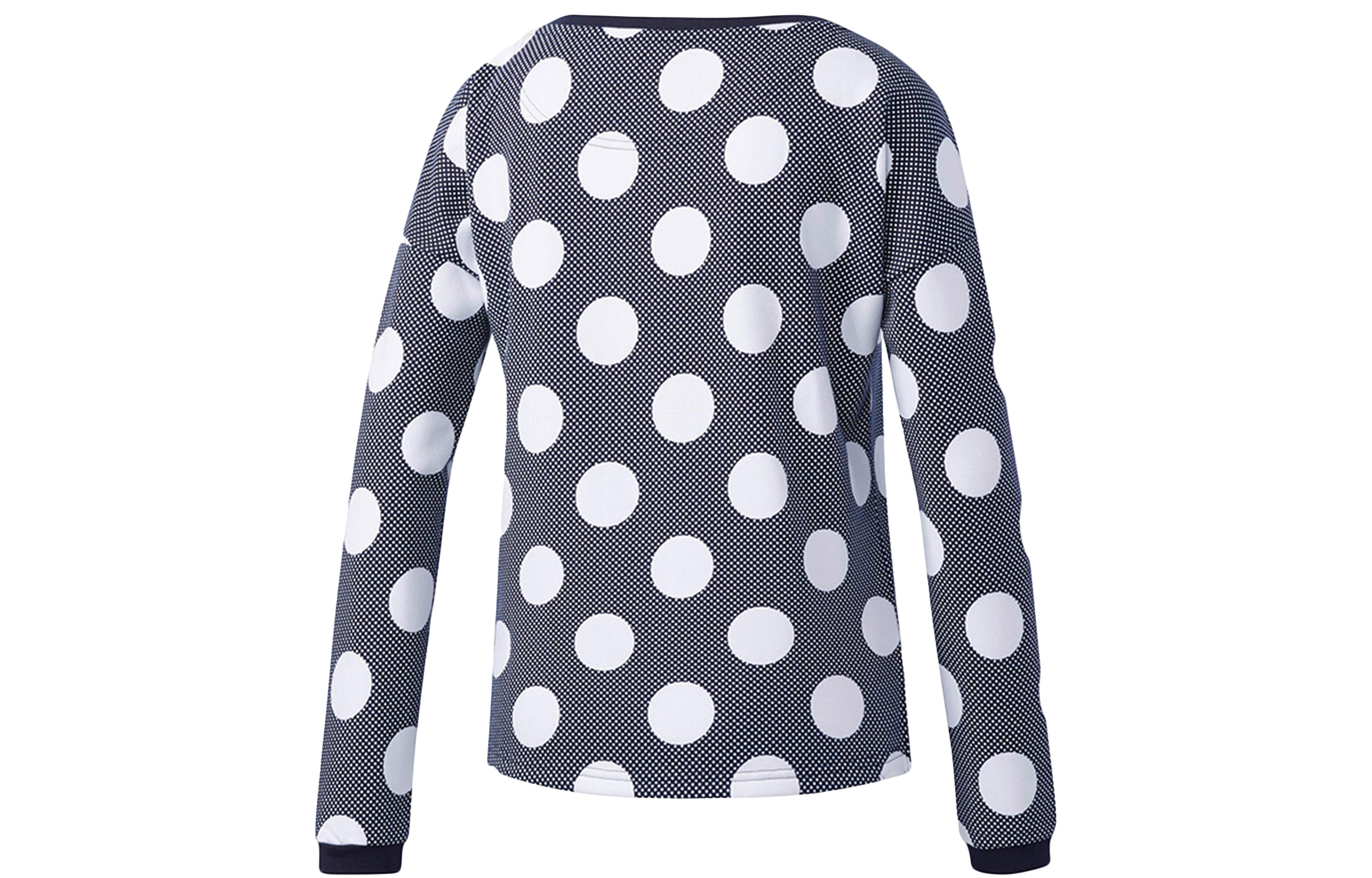 Женские худи adidas neo Logo Sweatshirt (темно-синие) — фото 2