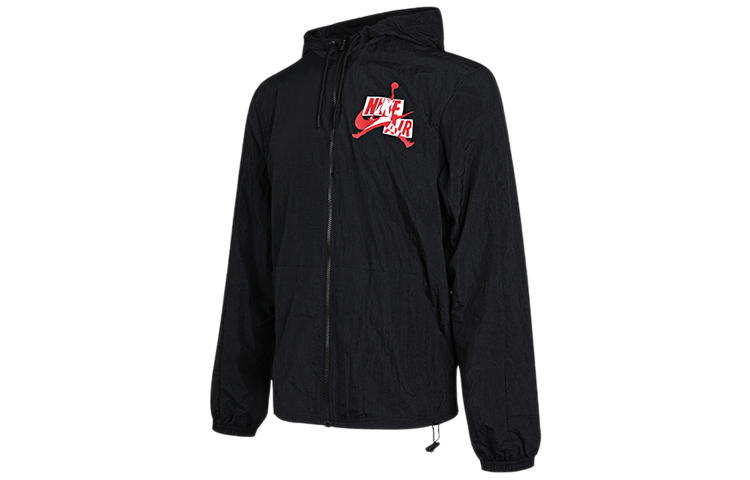 Мужская куртка Jordan Jumpman Windbreaker (черная) — фото 3