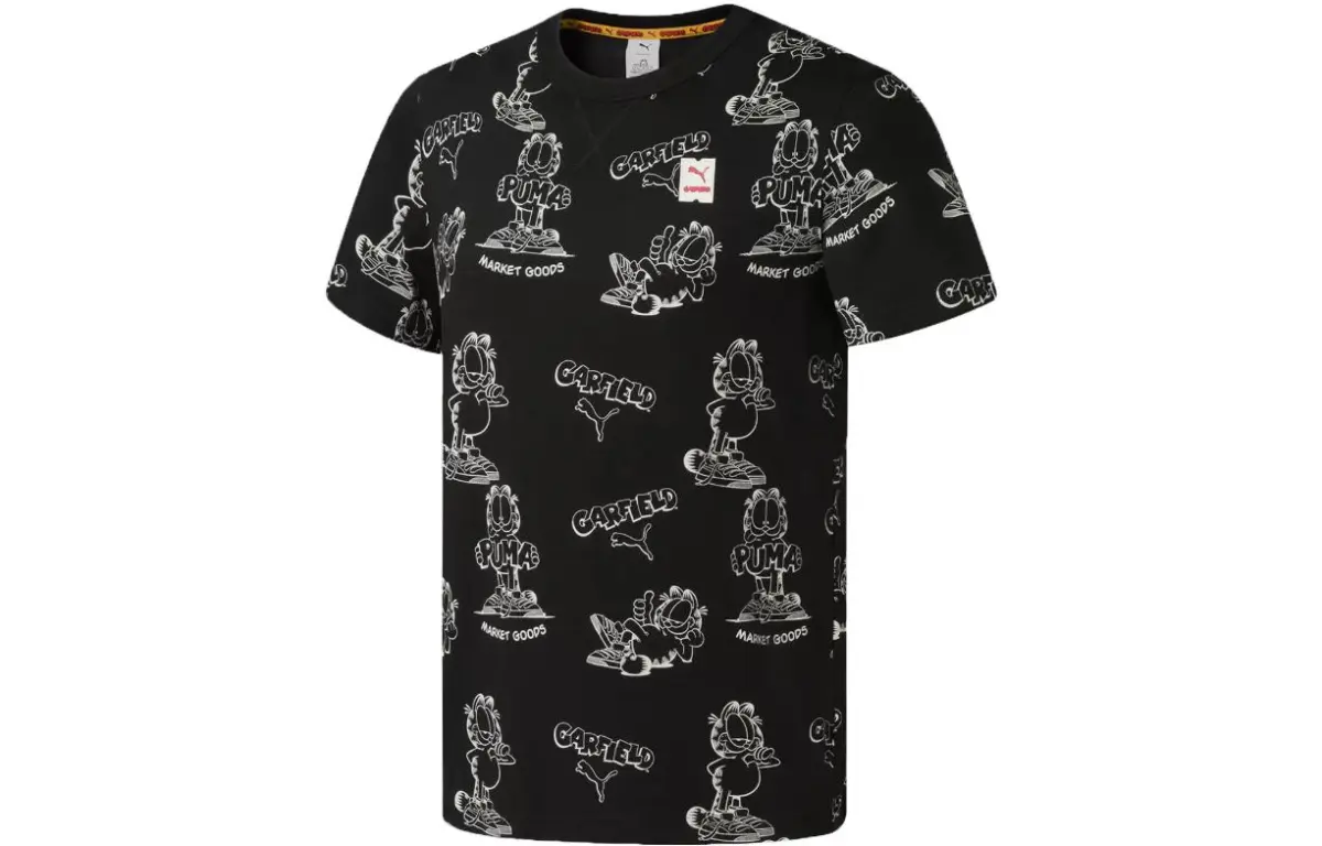 PUMA x Garfield T Shirt Men's Black