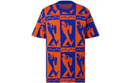 LOUIS VUITTON SS23 T Shirt Men's Orange