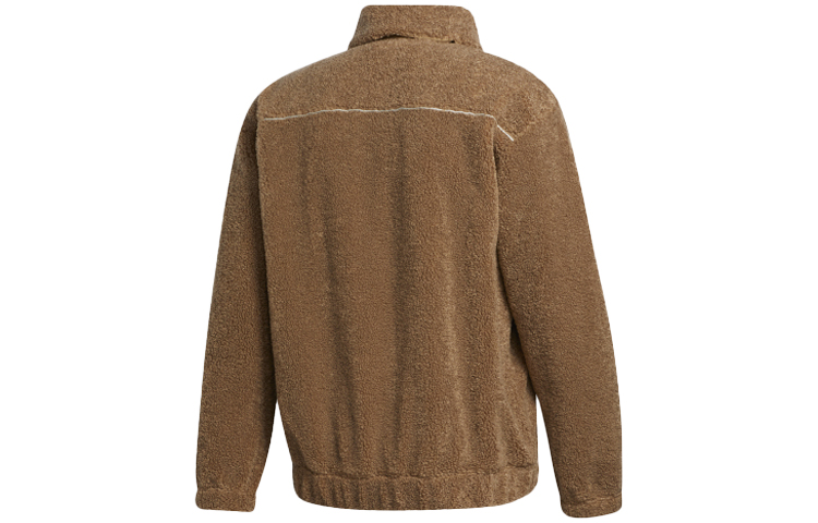 Мужская куртка adidas originals TRACK TOP logo (желтая) — фото 2