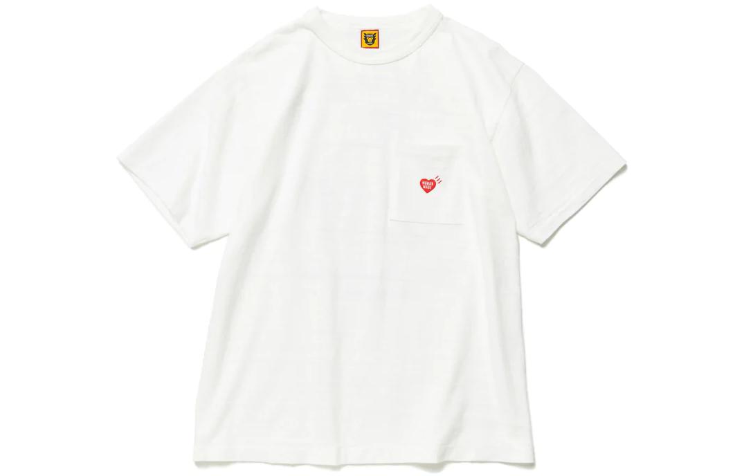 Мужская футболка Human Made FW22 Pocket t-shirt (белая)