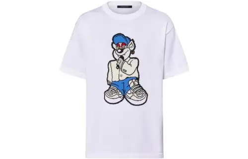 LOUIS VUITTON Graphic Short Sleeved Knitwear