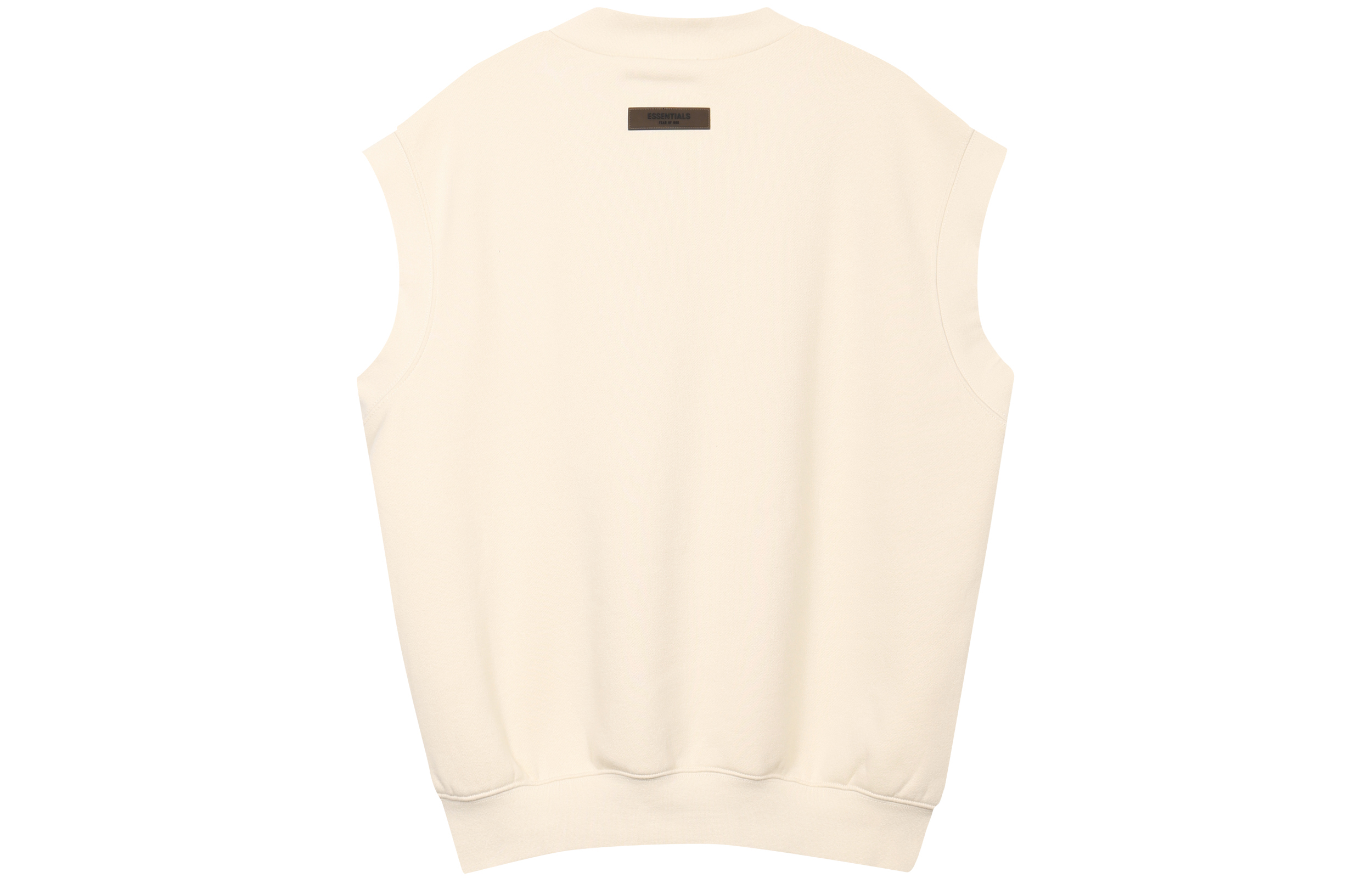 Fear of God Essentials FW22 V neck vest Egg shell V  