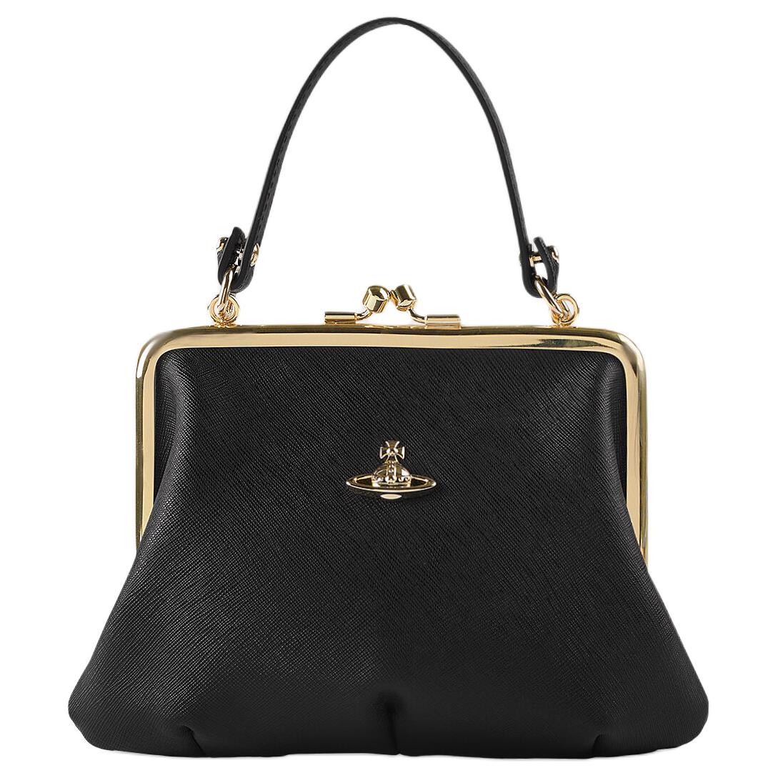 Женская сумка Vivienne Granny Frame Purse (черная)