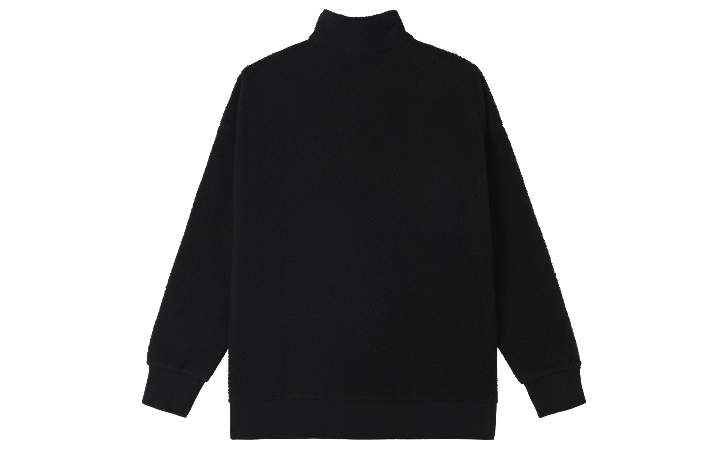 Мужская худи adidas originals Half Zip (черный) — фото 2