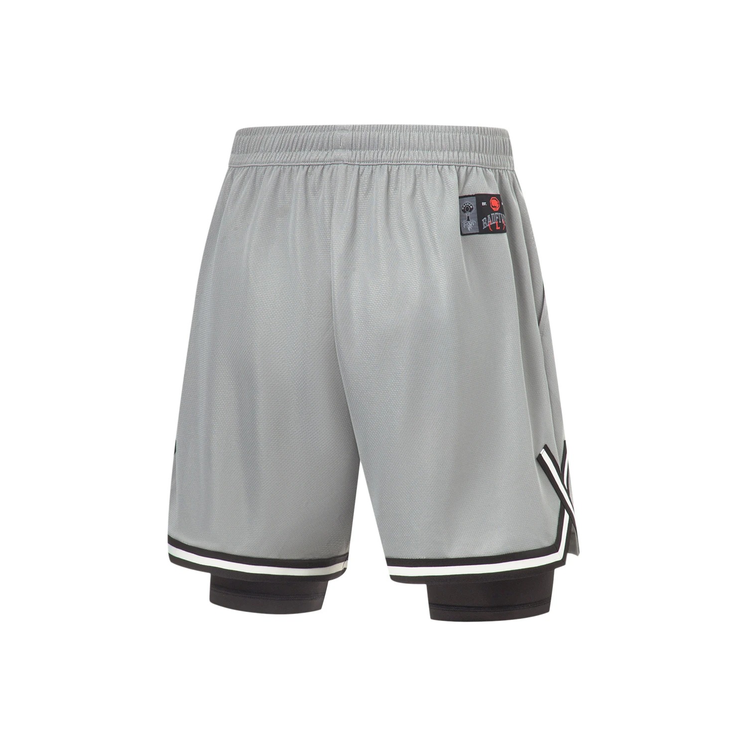 Li Ning BADFIVE Sports Shorts Men’s Ultimate Gray
