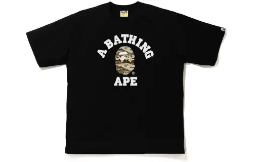 A Bathing Ape logo-printed T-shirt