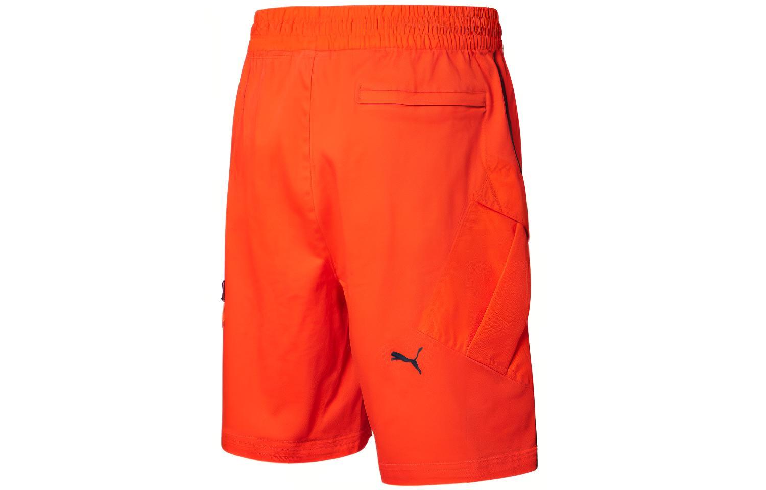 Мужские шорты PUMA x ATTEMPT Shorts (красные) — фото 2