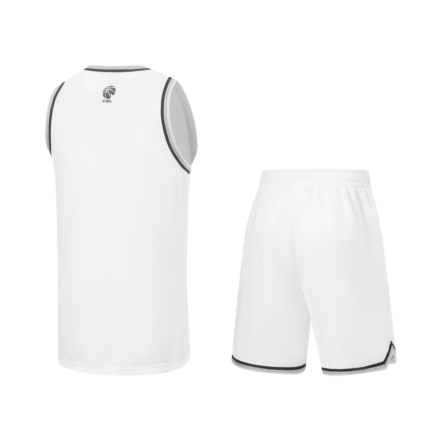 Li Ning CBA Basketball Suit Men’s Standard White