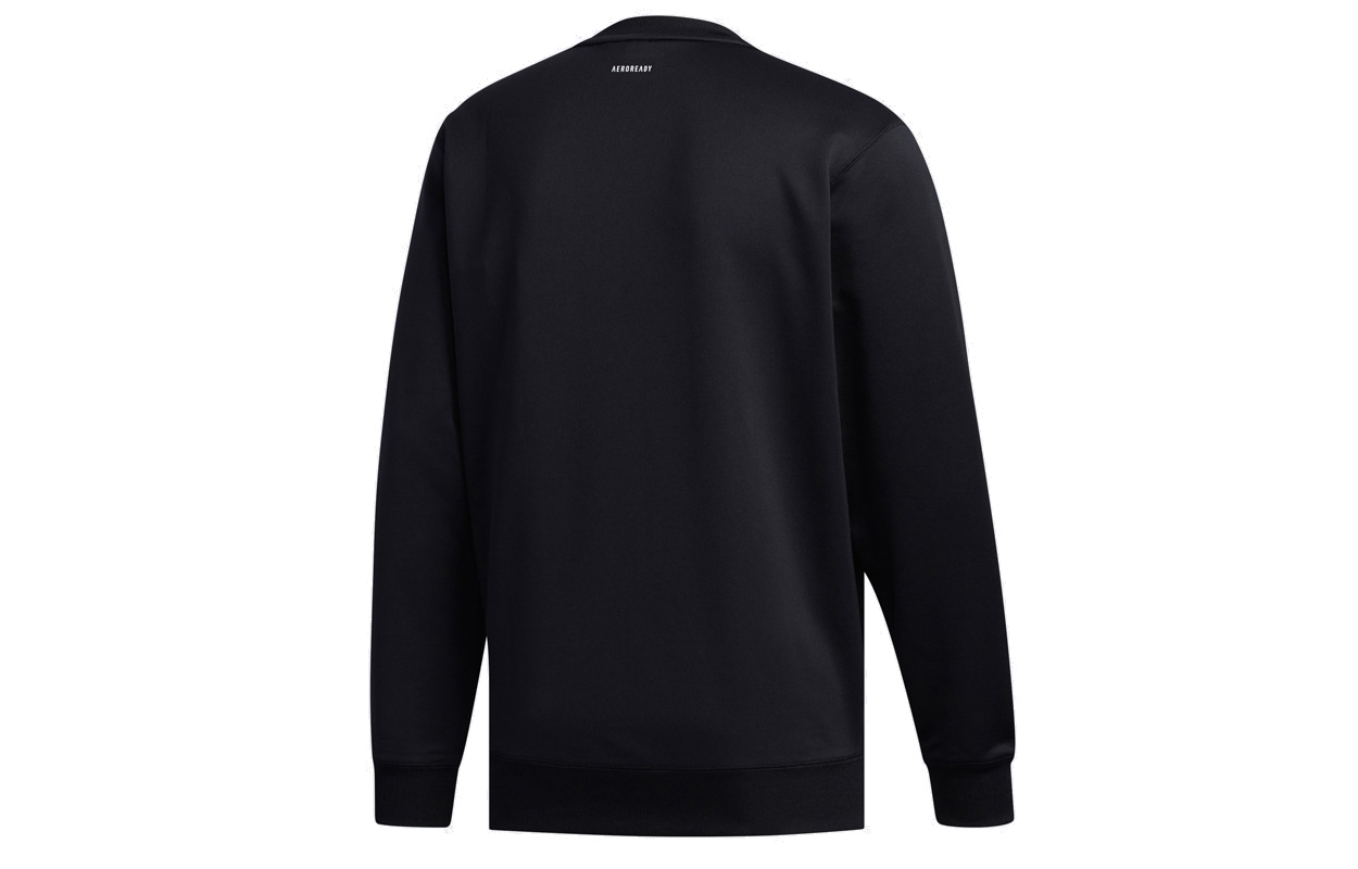 Мужской свитшот adidas M Mh Sw Crew 20 (черный) — фото 2