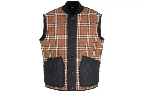 Burberry Check Quilted Gilet