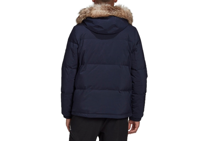 Мужская куртка adidas DOWN PUFFA 3STR (синий) — фото 3