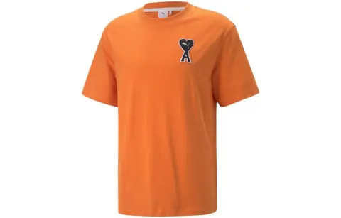 PUMA x AMI T Shirt Unisex Bright Orange
