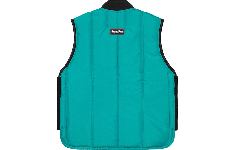 Жилет Supreme x RefrigiWear Insulated Iron-Tuff Vest (черный) — фото 6