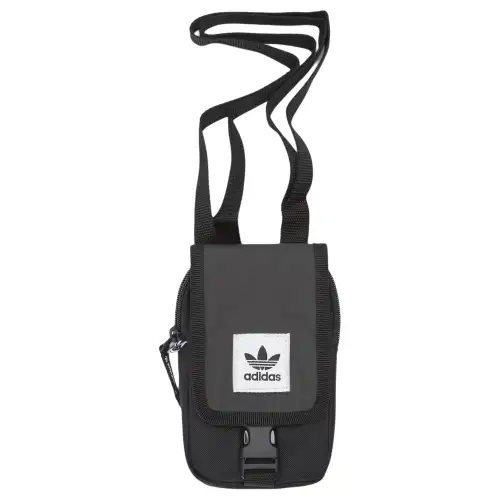 Adidas Originals Polyester Shoulder Bag, Crossbody Bag Regular Unisex Black