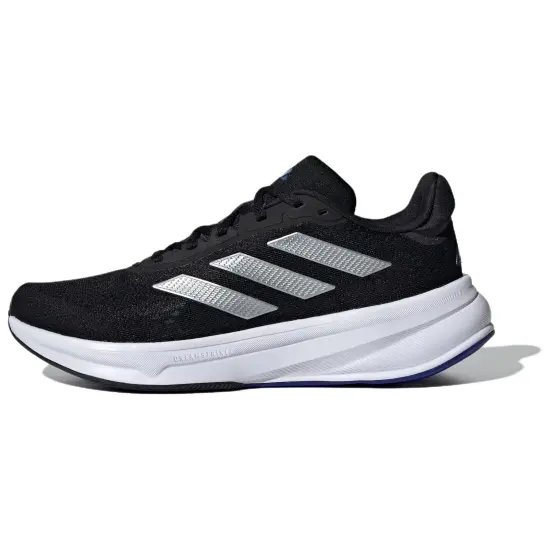 Adidas Response Super Anti-Slip Wear-Resistant Low-Top Running Shoes Women's Black Silver